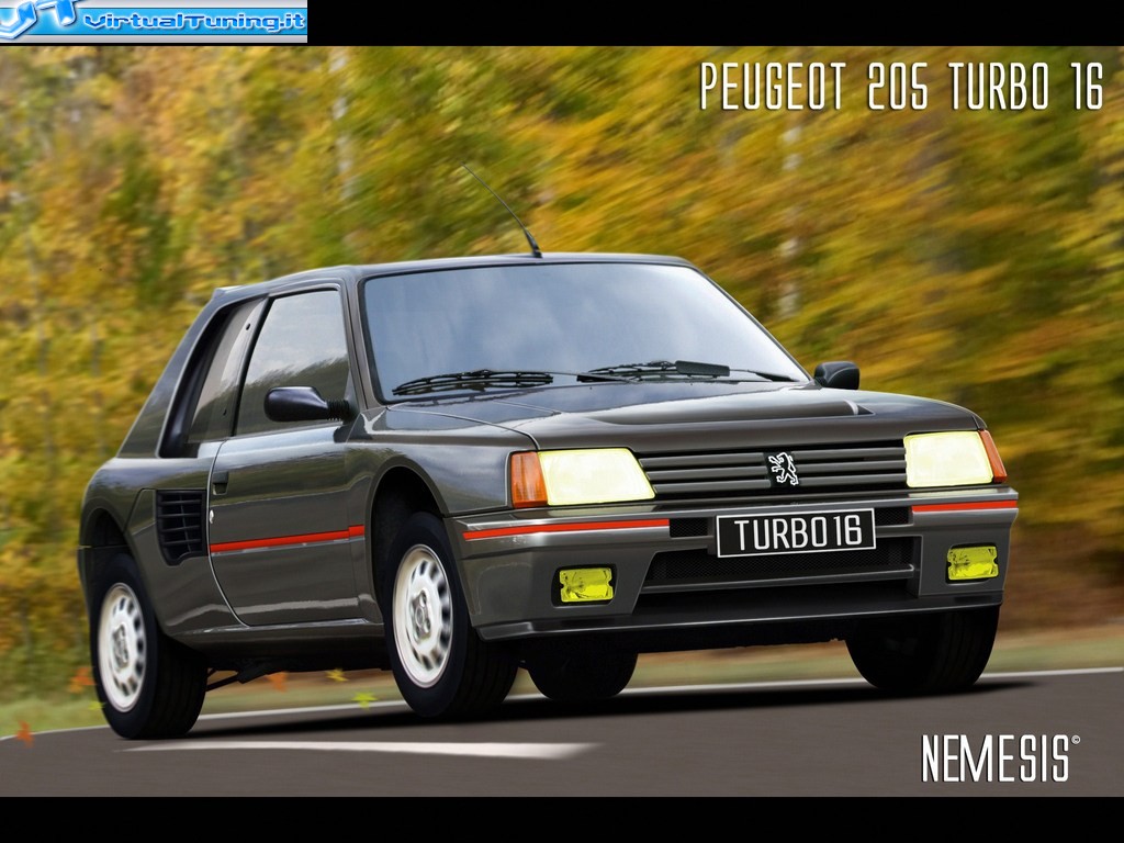 VirtualTuning PEUGEOT 205 TURBO 16 by 