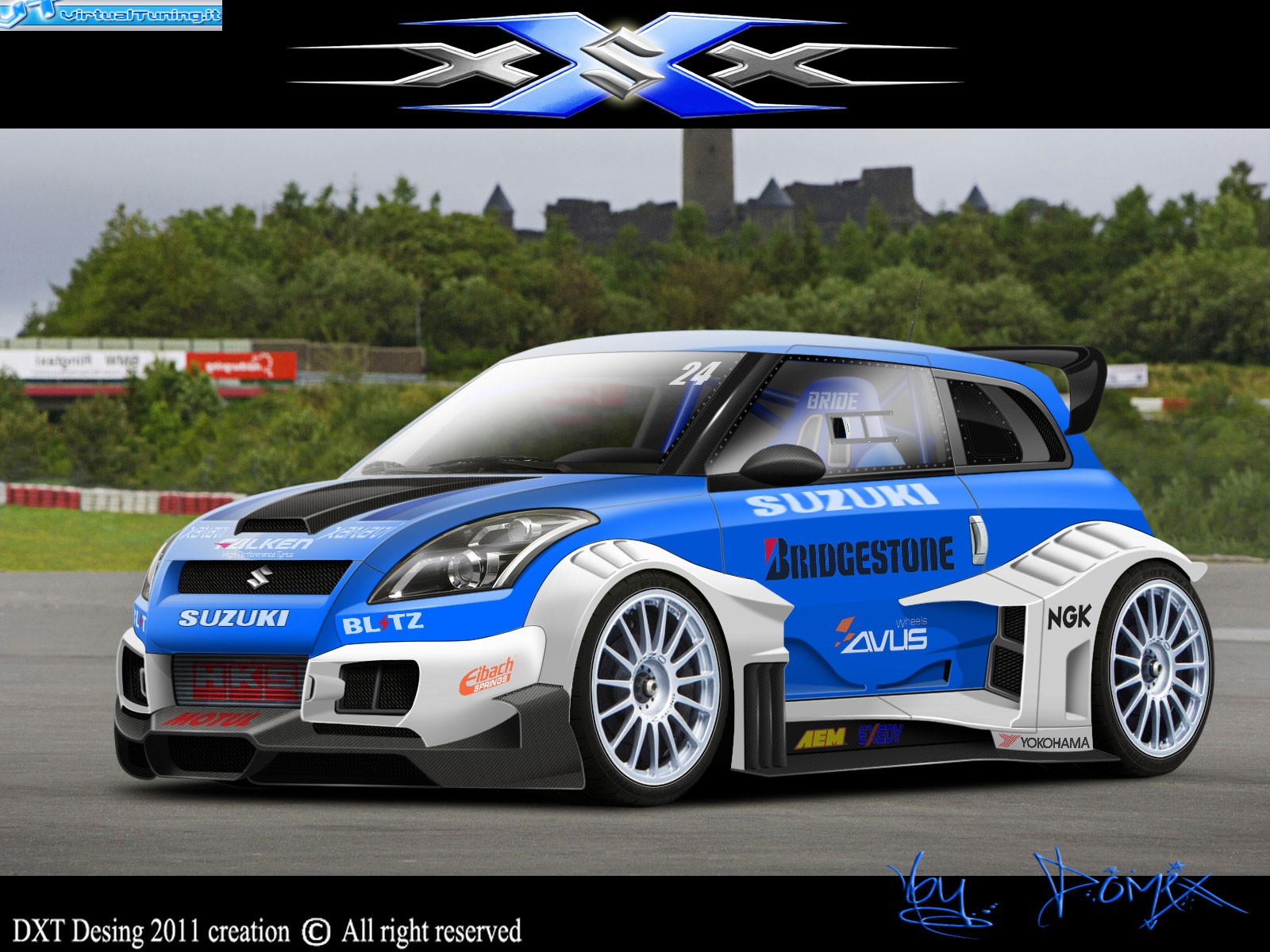 VirtualTuning SUZUKI Swift JGTC by DOMIXWINTER