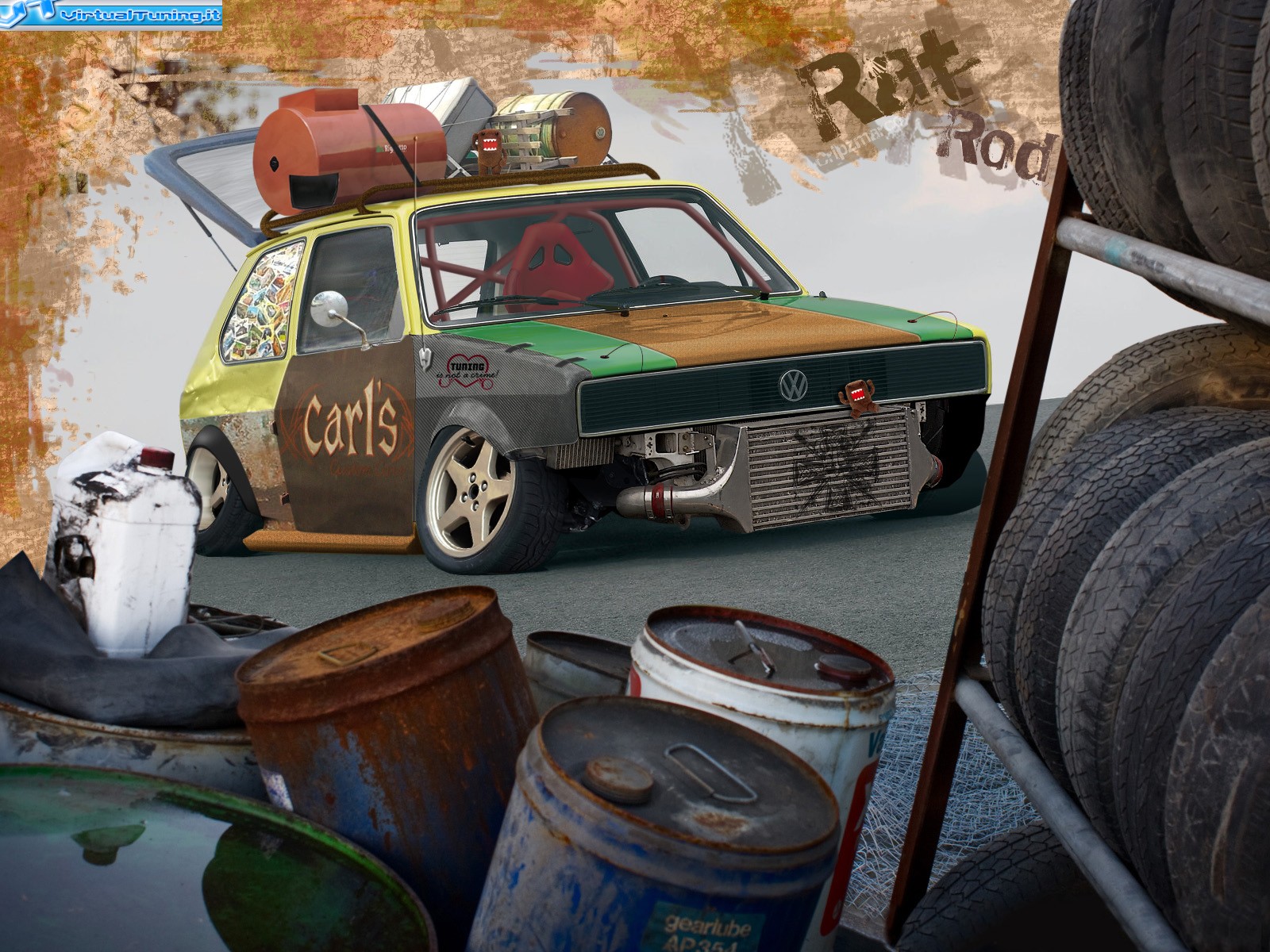 VirtualTuning VOLKSWAGEN Golf I Rat Rod by CripzMarco