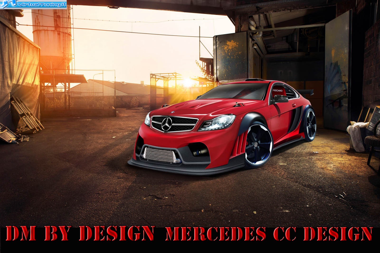 VirtualTuning MERCEDES C63  AMG by 