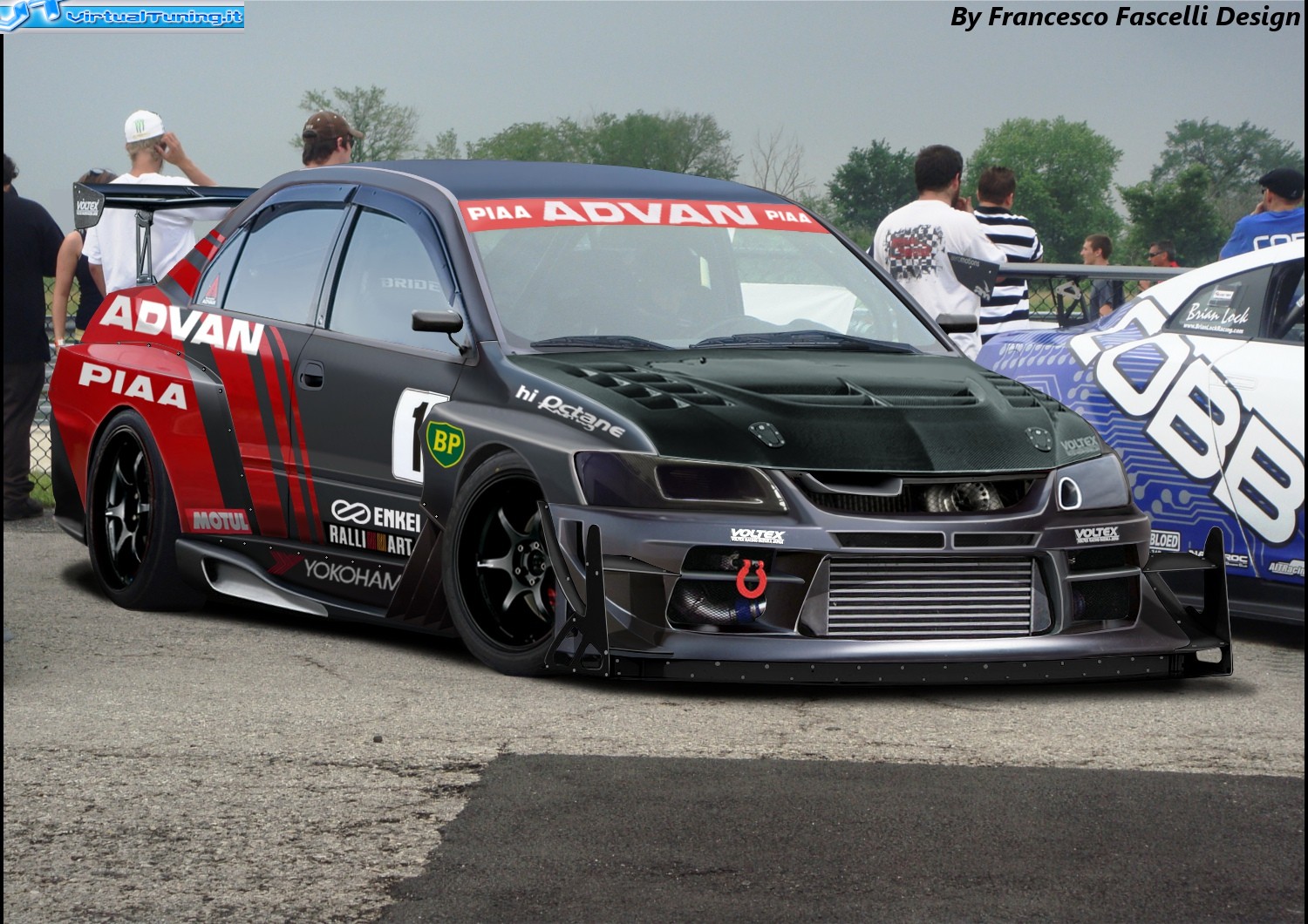 VirtualTuning MITSUBISHI lancer evolution VIII by francescof91