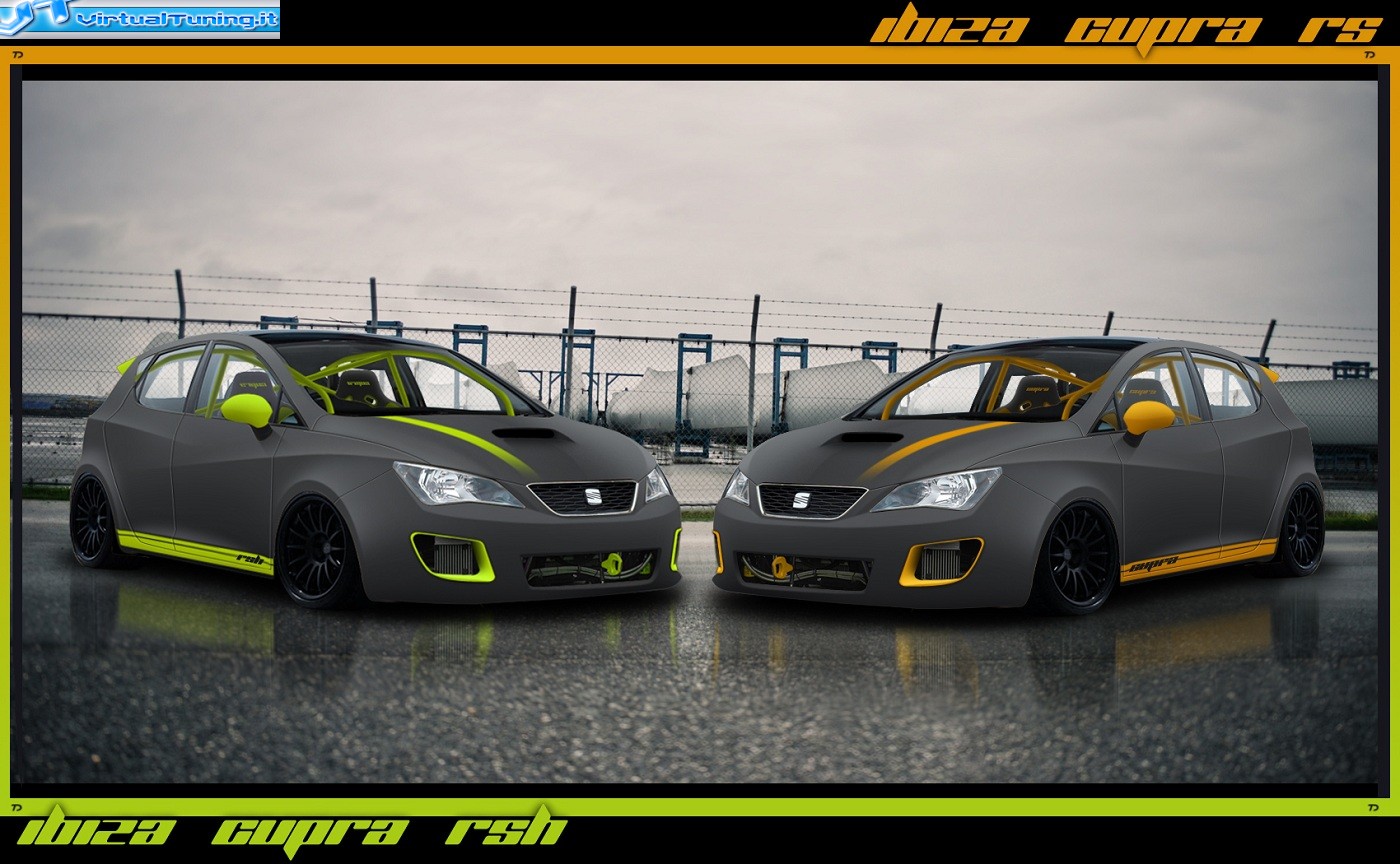 VirtualTuning SEAT Ibiza Cupra SR + RS-H by TTS by Car Passion