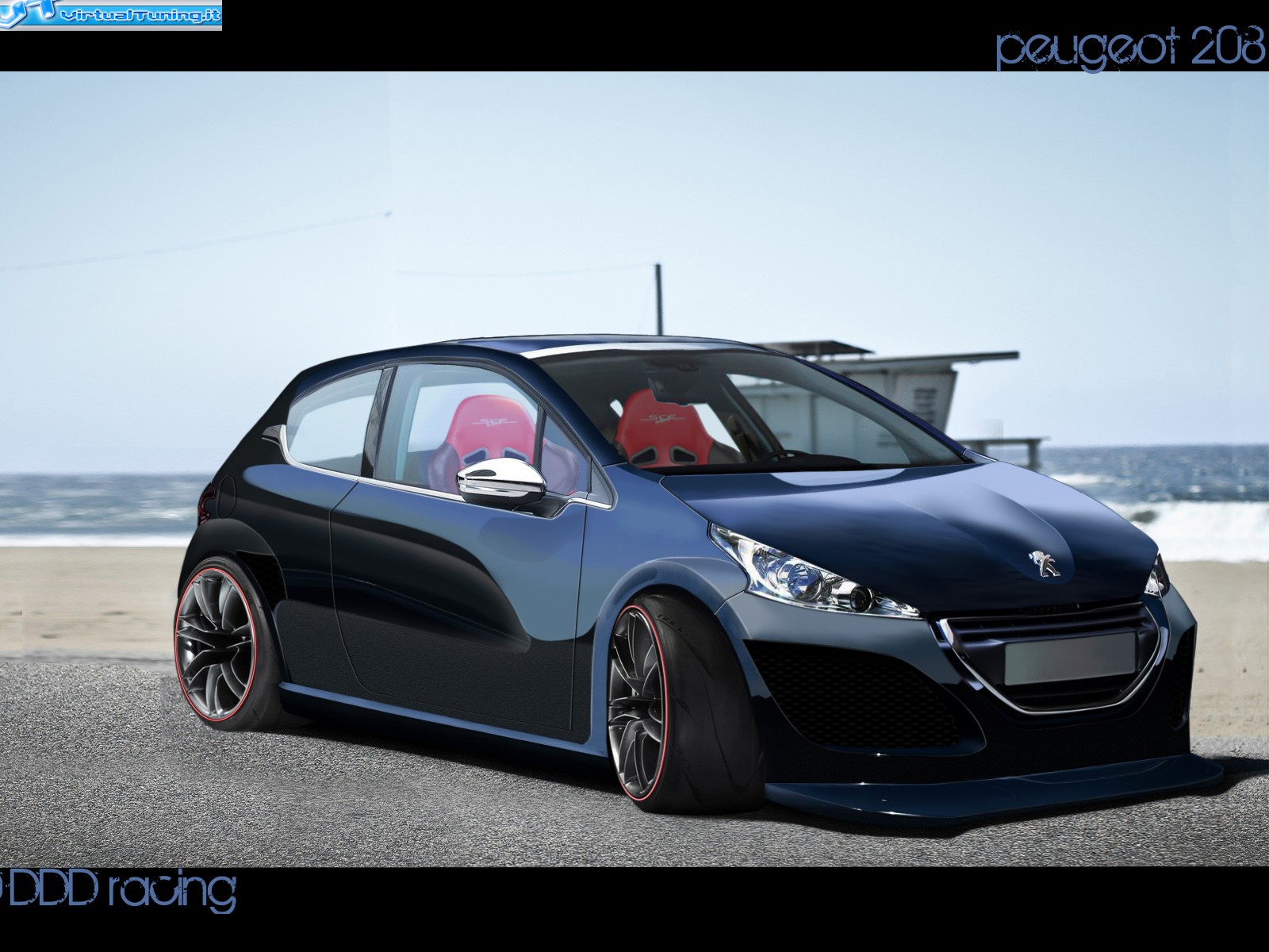 VirtualTuning PEUGEOT 208 by ddd racing