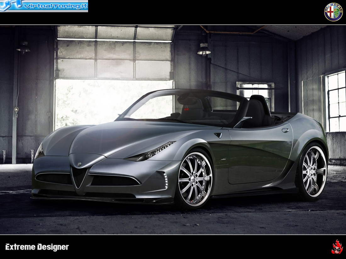 VirtualTuning ALFA ROMEO 8C Spider Novitec  by Extreme Designer