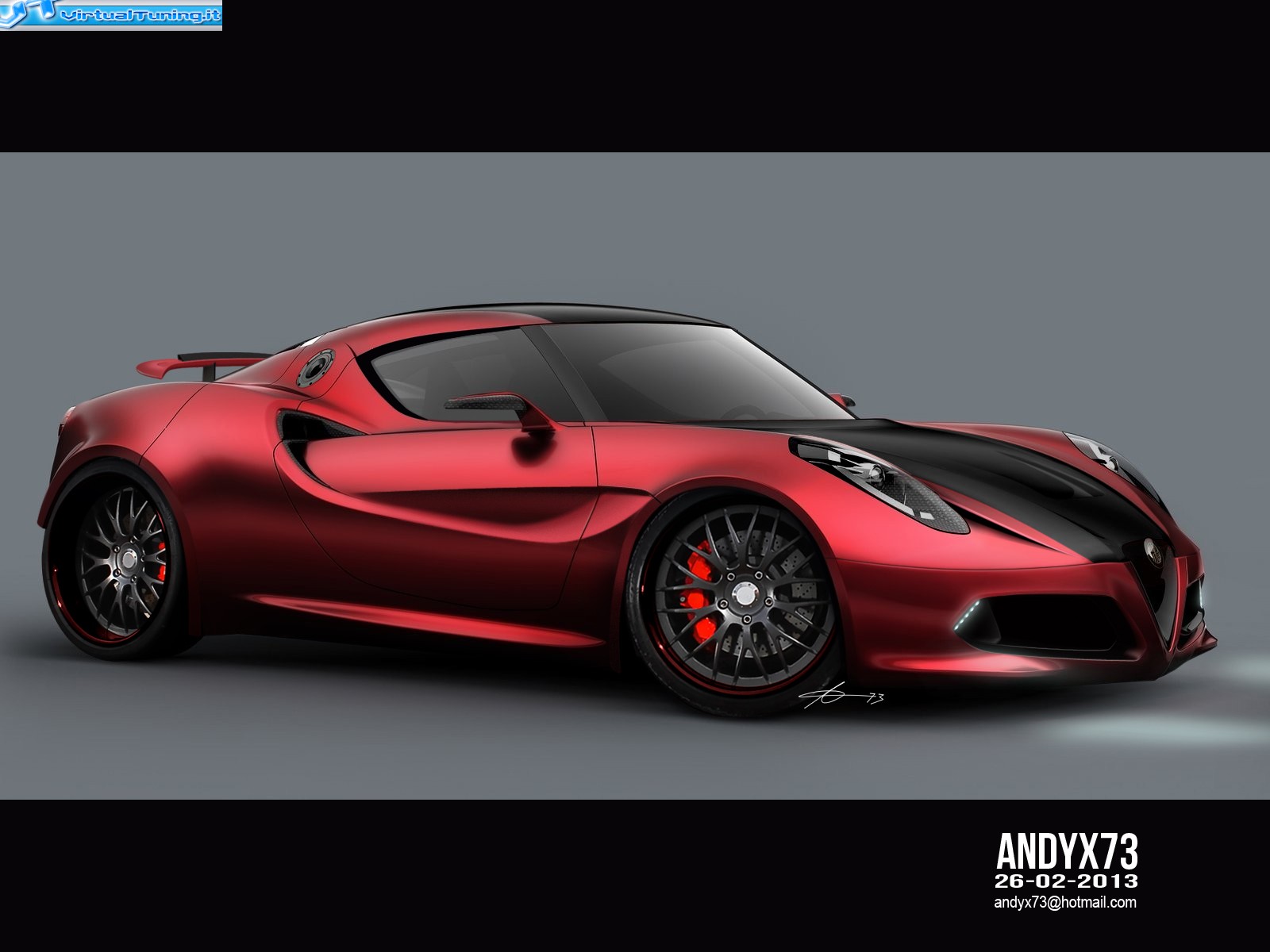 VirtualTuning ALFA ROMEO 4 C by andyx73