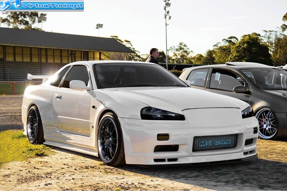 VirtualTuning NISSAN skyline r34 by 