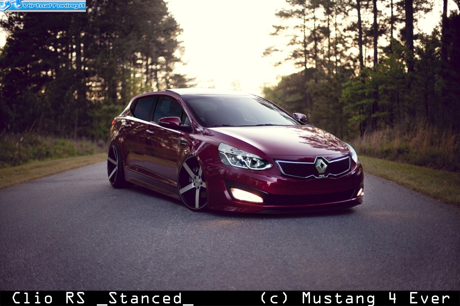 VirtualTuning RENAULT Clio RS_Stanced by mustang 4 ever