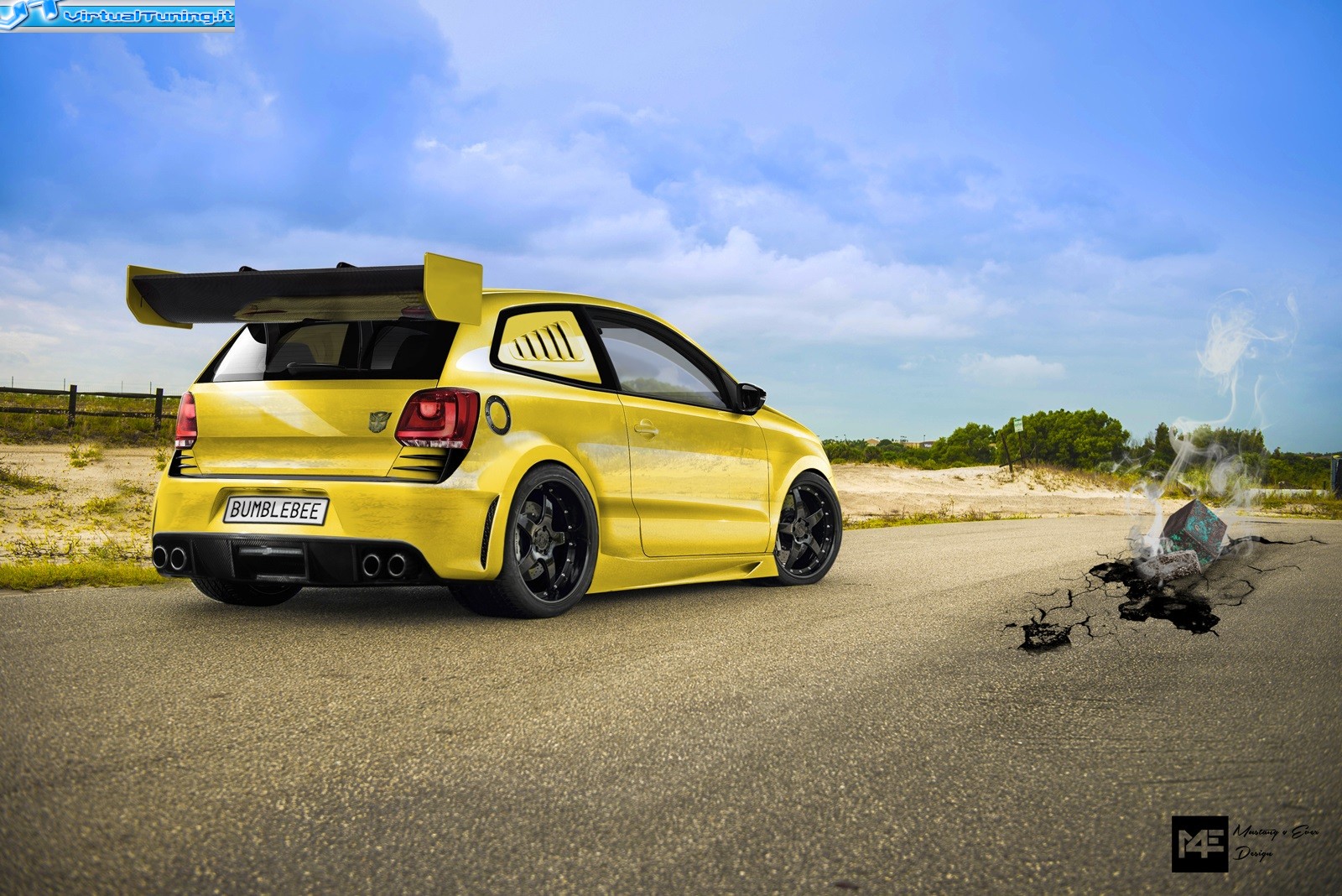 VirtualTuning VOLKSWAGEN Polo R by mustang 4 ever