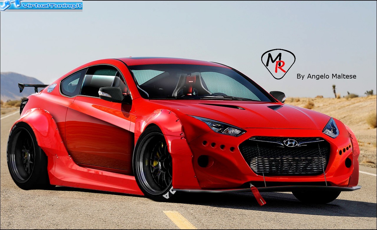 VirtualTuning HYUNDAI genesis coupè by malteseracing