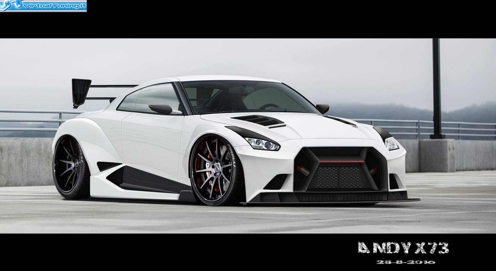 VirtualTuning NISSAN GTR 35 by andyx73