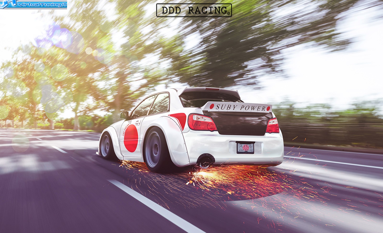 VirtualTuning SUBARU Impreza Power by ddd racing