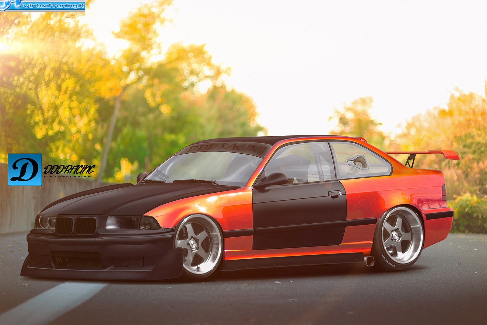 VirtualTuning BMW E36 Time Attack by 