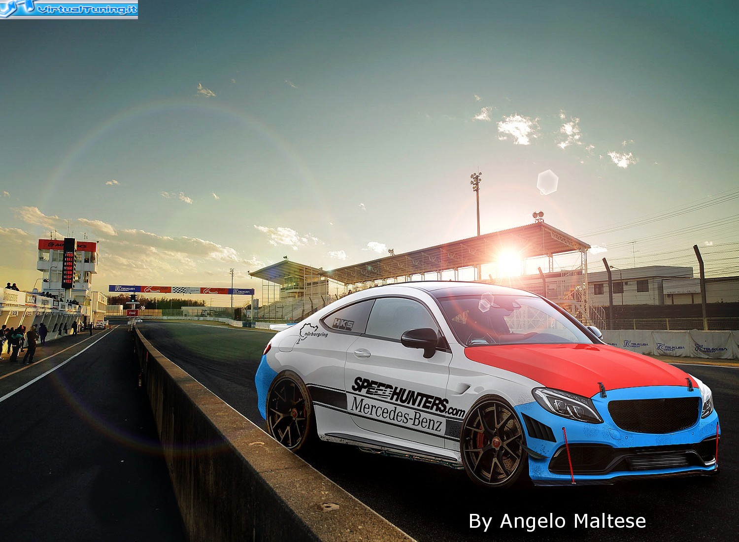 VirtualTuning MERCEDES  C63 AMG Coupè by 