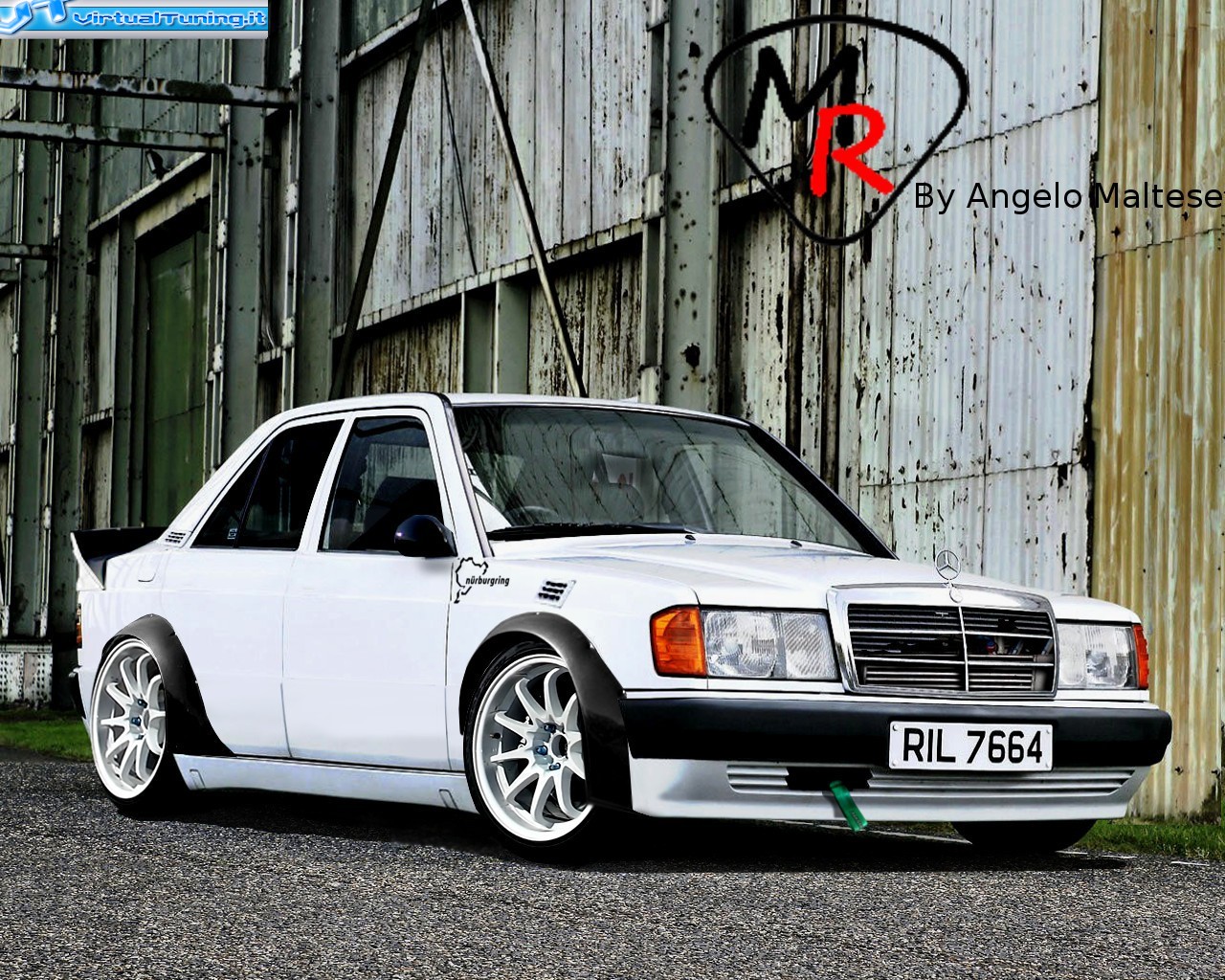 VirtualTuning MERCEDES 190E by 