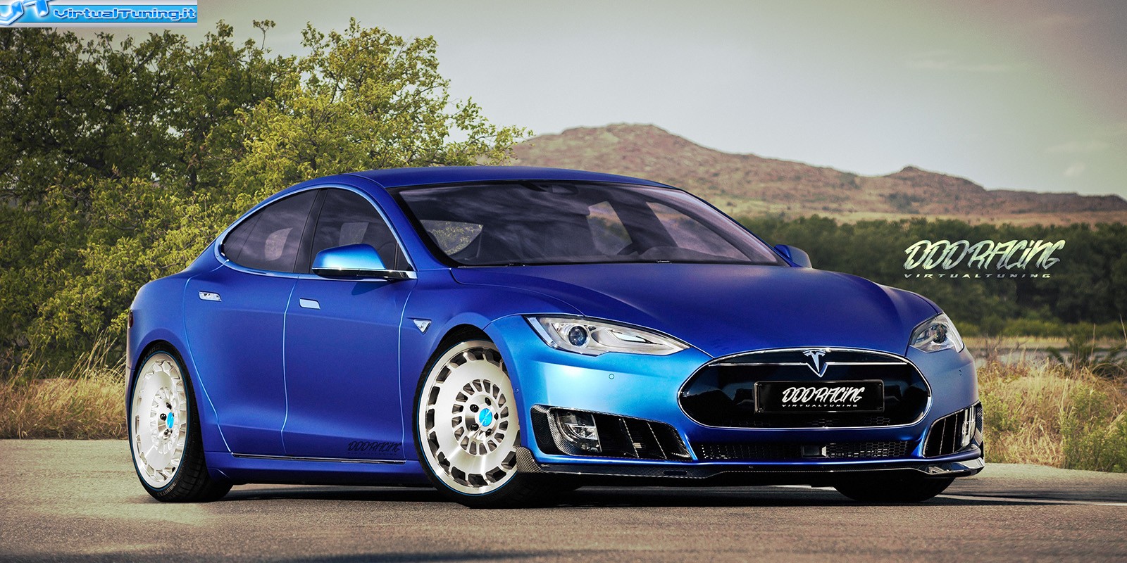 VirtualTuning TESLA Model S ddd racing by 