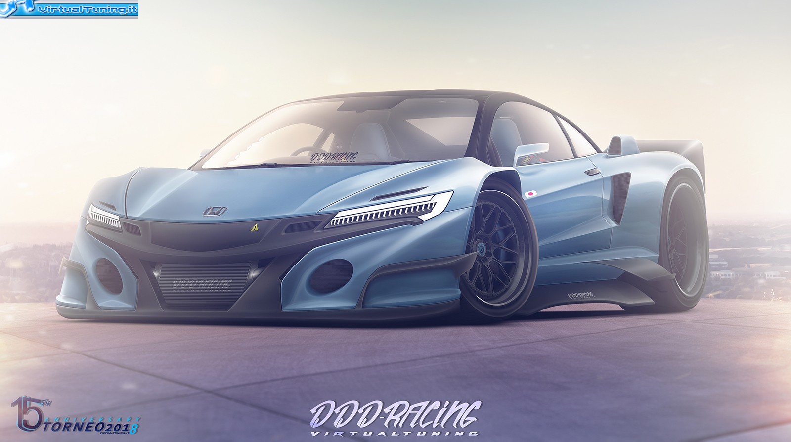 VirtualTuning HONDA NSX Dynamics by ddd racing