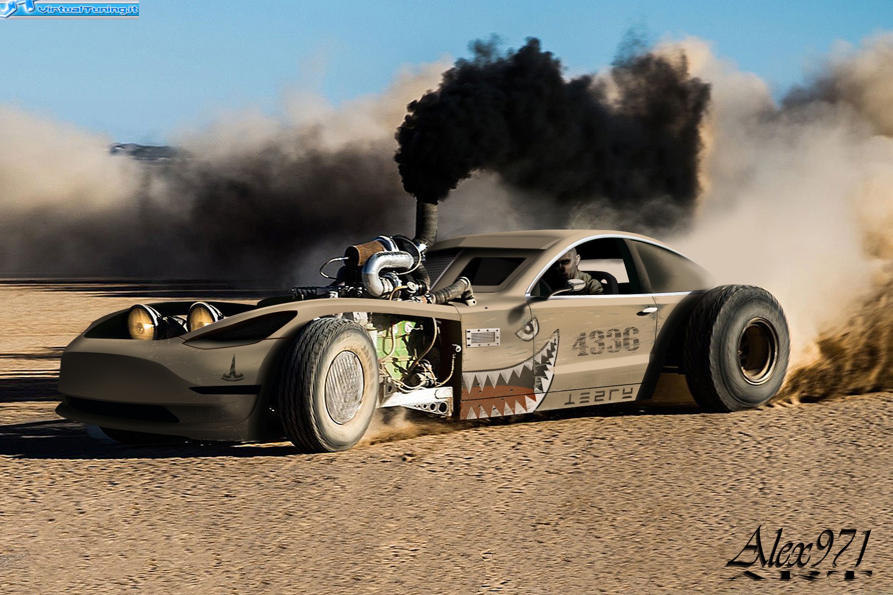 VirtualTuning TESLA Model 3 by 